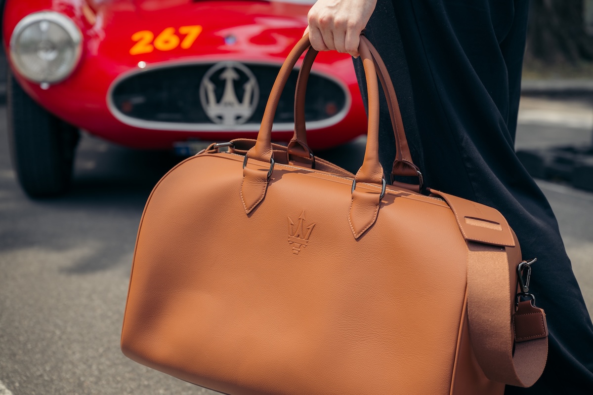 Maserati e Poltrona Frau lanciano la Weekend Bag Maserati e Poltrona Frau lanciano la Weekend Bag