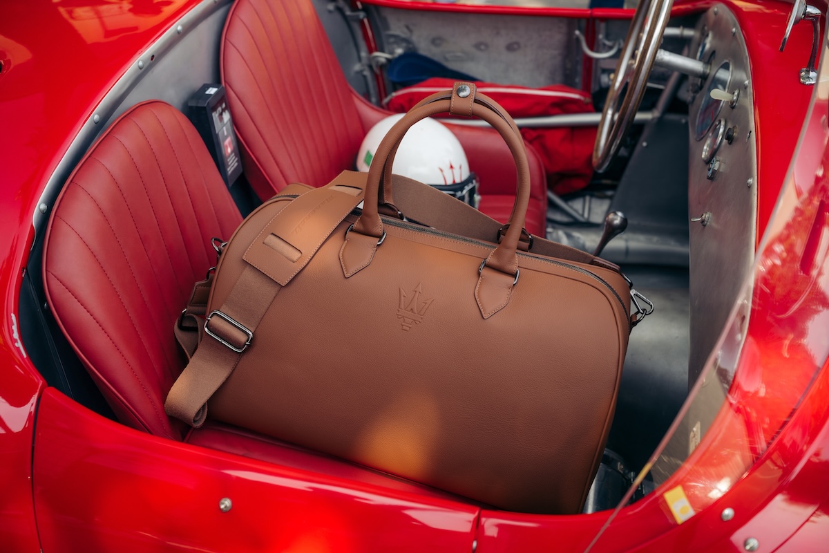 Maserati e Poltrona Frau lanciano la Weekend Bag Maserati e Poltrona Frau lanciano la Weekend Bag