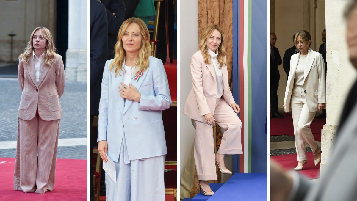 Meloni, dai tailleur Armani agli abiti Scervino: il guardaroba della premier firmato “Made in Italy” Meloni, dai tailleur Armani agli abiti Scervino: il guardaroba della premier firmato “Made in Italy”