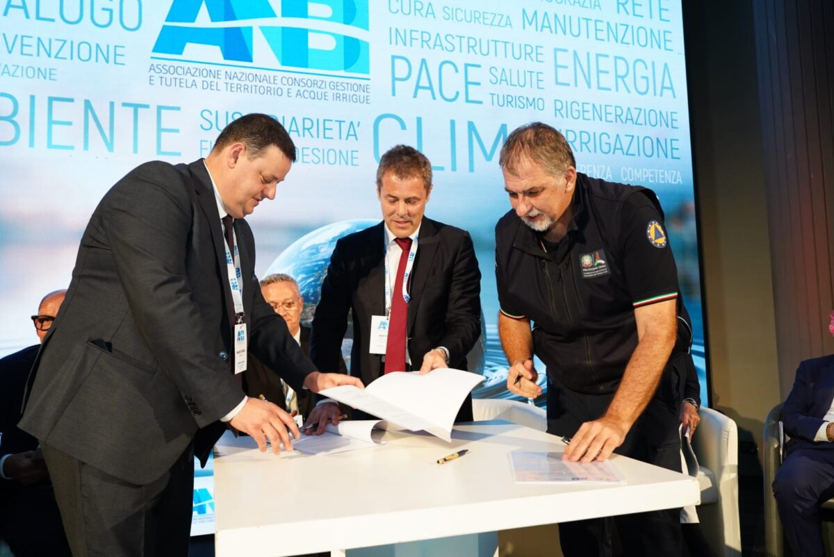 ANBI, acqua asset strategico per l’Italia: nuovo Statuto e protocollo con Protezione Civile e Autorità di distretto
