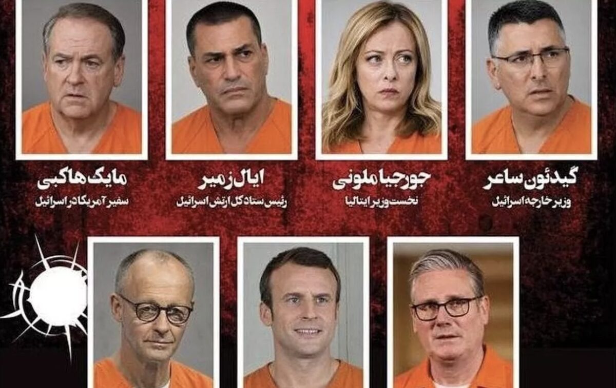 Un quotidiano iraniano mette Meloni nella lista nera dei responsabili della morte di Khamenei. Il figlio Mojtaba: “La nazione vuole vendetta” Un quotidiano iraniano mette Meloni nella lista nera dei responsabili della morte di Khamenei. Il figlio Mojtaba: “La nazione vuole vendetta”