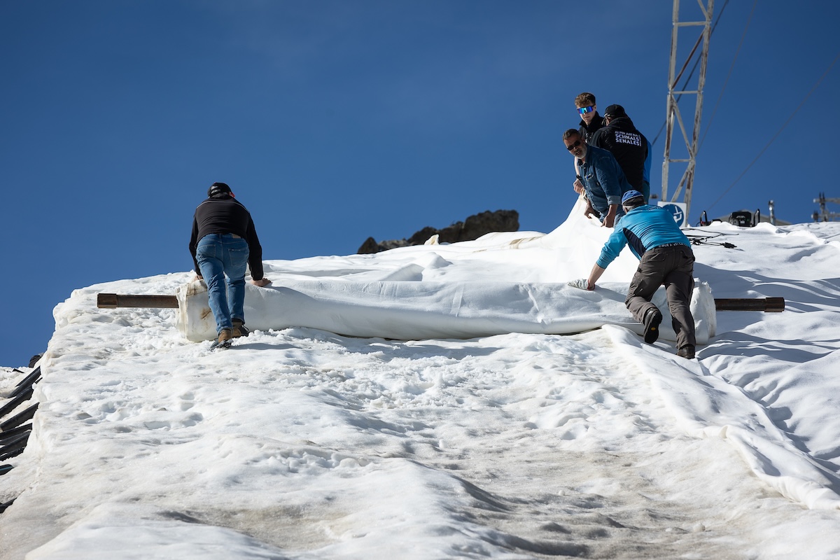 MINI Takes Care protegge la neve in alta quota / Video MINI Takes Care protegge la neve in alta quota / Video