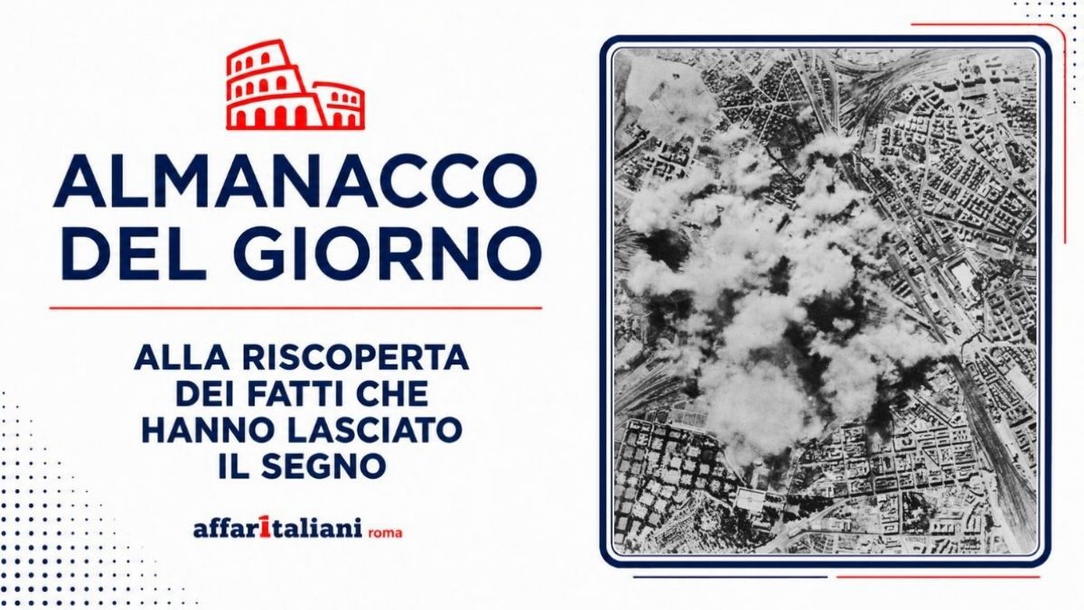 19 luglio 1943 – Su San Lorenzo piovono bombe: 3000 morti e migliaia di feriti 19 luglio 1943 – Su San Lorenzo piovono bombe: 3000 morti e migliaia di feriti