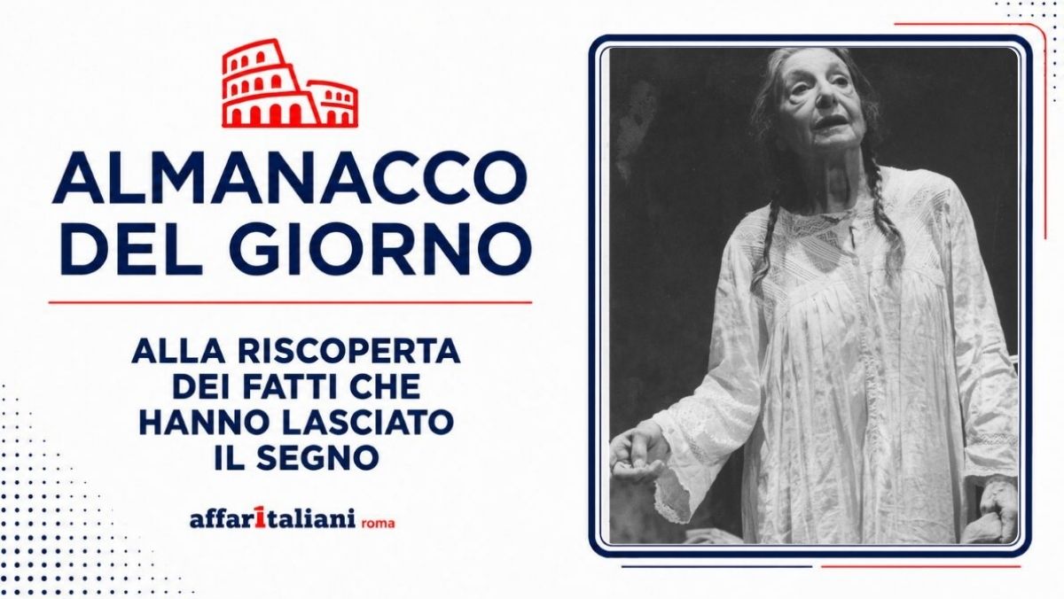 9 luglio 1900 – Nasce Paola Borboni, la romana che attraversò un secolo di teatro senza perdere la voglia di stupire 9 luglio 1900 – Nasce Paola Borboni, la romana che attraversò un secolo di teatro senza perdere la voglia di stupire
