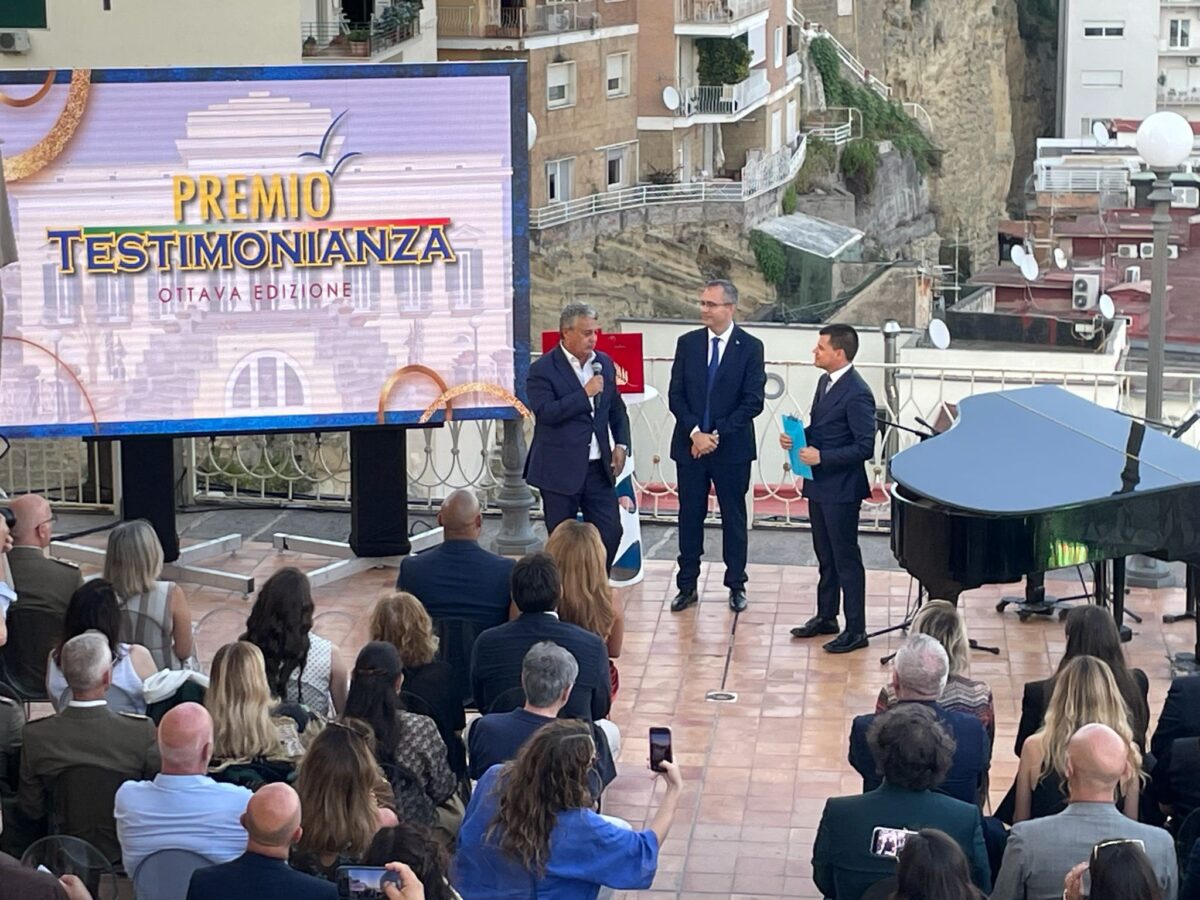 Premio Testimonianza, ottava edizione a Villa Doria d’Angri. Progetto Alfa celebra vent’anni di attività e la conferma dello status consultivo ONU