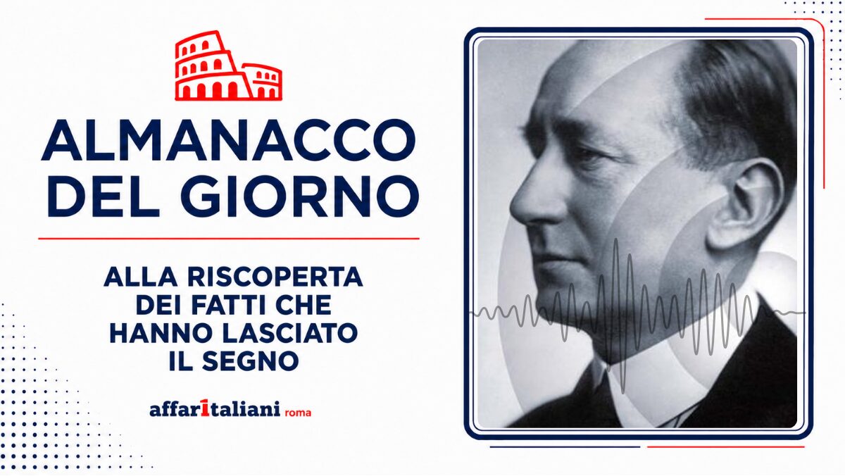 2 luglio 1897 – Brevettata ufficialmente la rivoluzione di Guglielmo Marconi