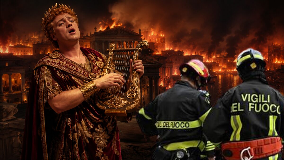 Roma avvolta dalle fiamme, che sia tornato Nerone? Quattro incendi assediano la Capitale Roma avvolta dalle fiamme, che sia tornato Nerone? Quattro incendi assediano la Capitale