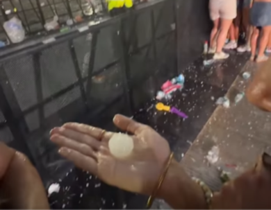 Bad Bunny, il concerto di Milano è un disastro: 80 mila spettatori in fuga alla grandine, diversi feriti