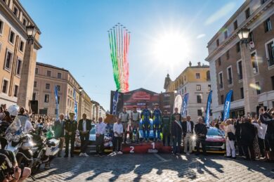 Skoda trionfa a Roma: Daprà vola in vetta al CIAR Sparco