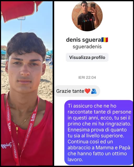 Torvaianica, 8 salvataggi in poche ore ma il bagnino 17enne schiva i riflettori: “Ho solo fatto il mio dovere”