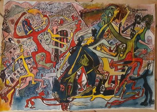 Aveva scelto la città come galleria personale: addio a Fausto Delle Chiaie Aveva scelto la città come galleria personale: addio a Fausto Delle Chiaie