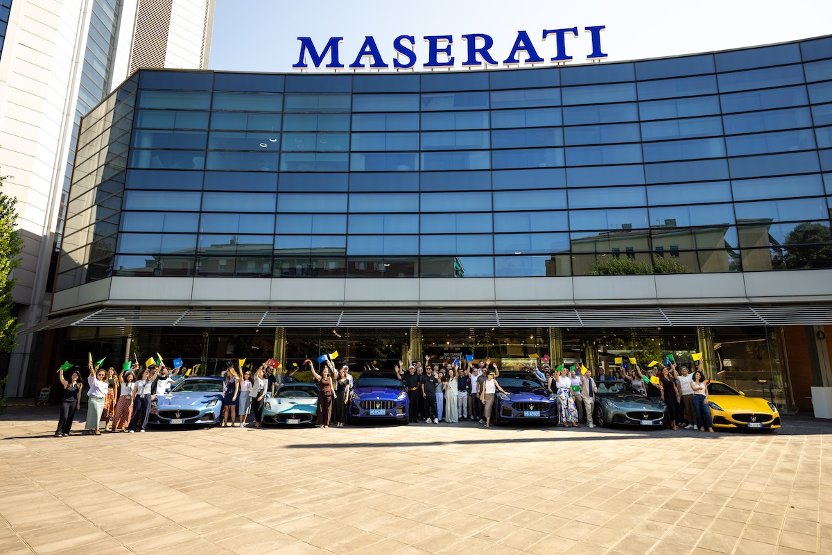 Il viaggio Maserati tra Cina e Italia arriva a Modena Il viaggio Maserati tra Cina e Italia arriva a Modena