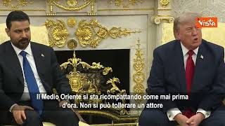 Trump: Ci siamo sbarazzati del bullo Iran, Medio Oriente unito come mai prima d’ora