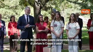 Re Filippo VI riceve Nazionale spagnola: Vittoria Mondiali epica, avete dimostrato coraggio