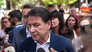 Conte: Trovo insopportabile che alcuni partiti vogliano appropriarsi di Borsellino