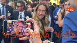 250esimo Usa, Arianna Meloni alla festa per l’Indipendenza americana a Villa Taverna
