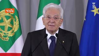 Mattarella: Tensioni elettorali intempestive non tolgano attenzione ai problemi