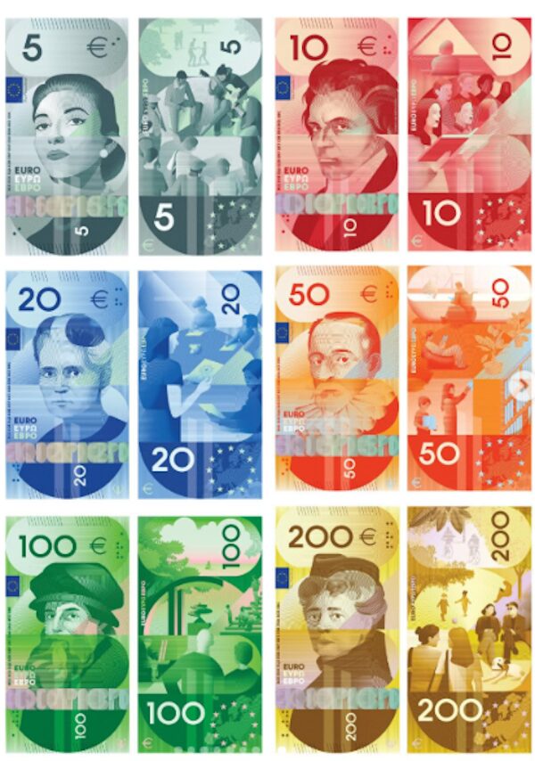 Nuove banconote euro, come saranno e quando arrivano: guarda le proposte della Bce su natura e “cultura europea” Nuove banconote euro, come saranno e quando arrivano: guarda le proposte della Bce su natura e “cultura europea”