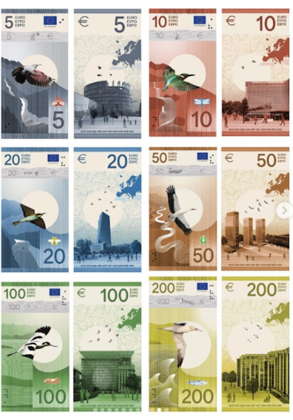 Nuove banconote euro, come saranno e quando arrivano: guarda le proposte della Bce su natura e “cultura europea” Nuove banconote euro, come saranno e quando arrivano: guarda le proposte della Bce su natura e “cultura europea”