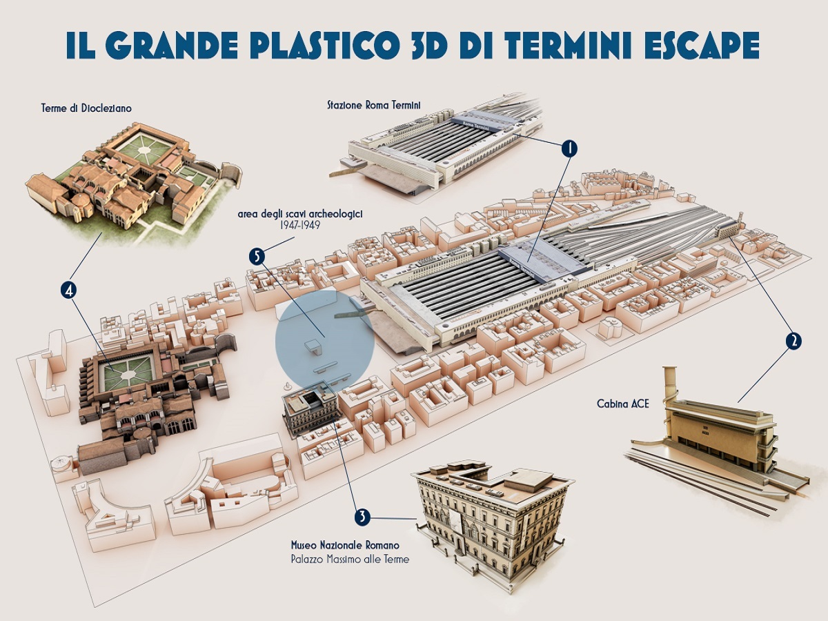 Termini Escape, il viaggio che cambia il modo di guardare la stazione Termini Escape, il viaggio che cambia il modo di guardare la stazione