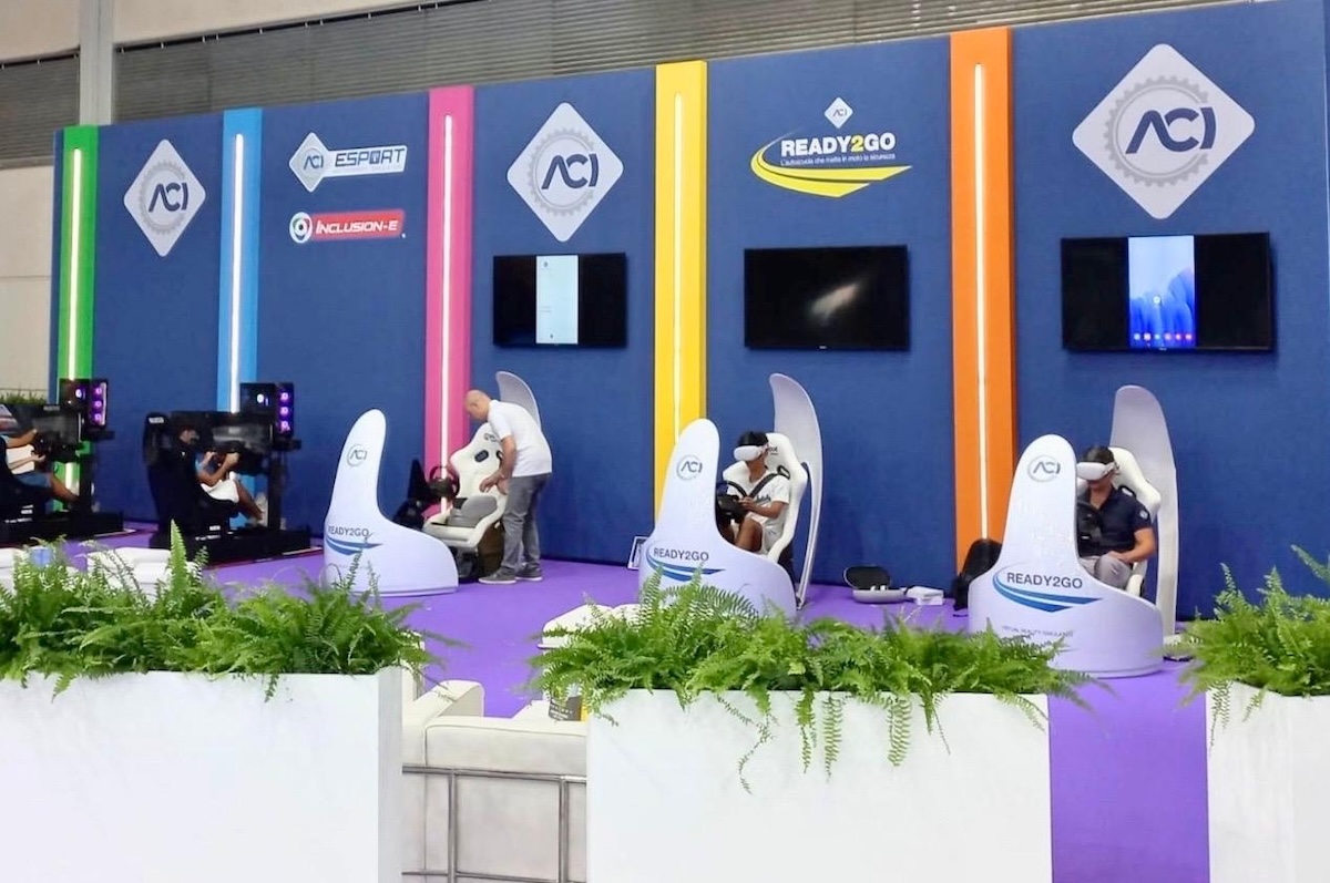 ACI porta al Meeting di Rimini simulatori e Sim Racing inclusivo ACI porta al Meeting di Rimini simulatori e Sim Racing inclusivo