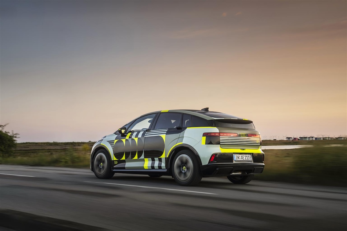 Audi nuova A2 e-tron, punta su aerodinamica e batteria LFP Audi nuova A2 e-tron, punta su aerodinamica e batteria LFP