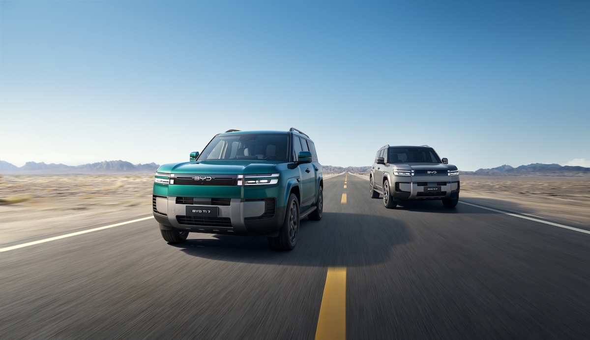 BYD Ti 7, il SUV ibrido da 408 CV sfida l’Europa a sette posti BYD Ti 7, il SUV ibrido da 408 CV sfida l’Europa a sette posti