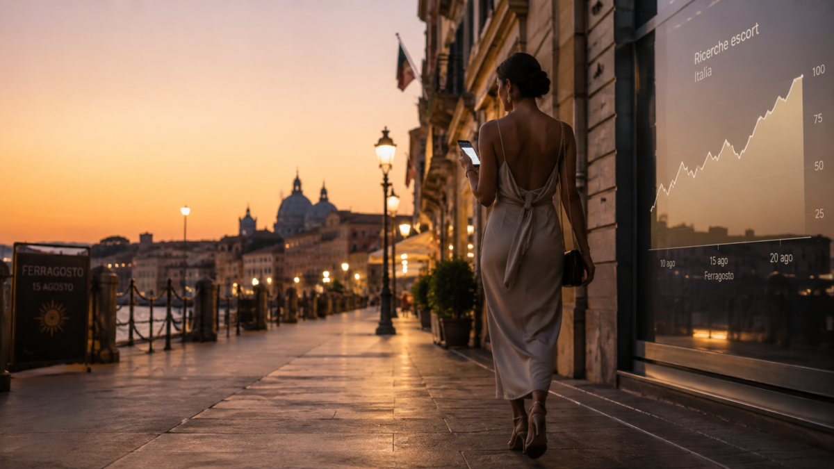 Escort, Ferragosto fa perdere il vizio agli italiani. Ma il giorno dopo è subito boom di ricerche: i dati degli anni precedenti Escort, Ferragosto fa perdere il vizio agli italiani. Ma il giorno dopo è subito boom di ricerche: i dati degli anni precedenti