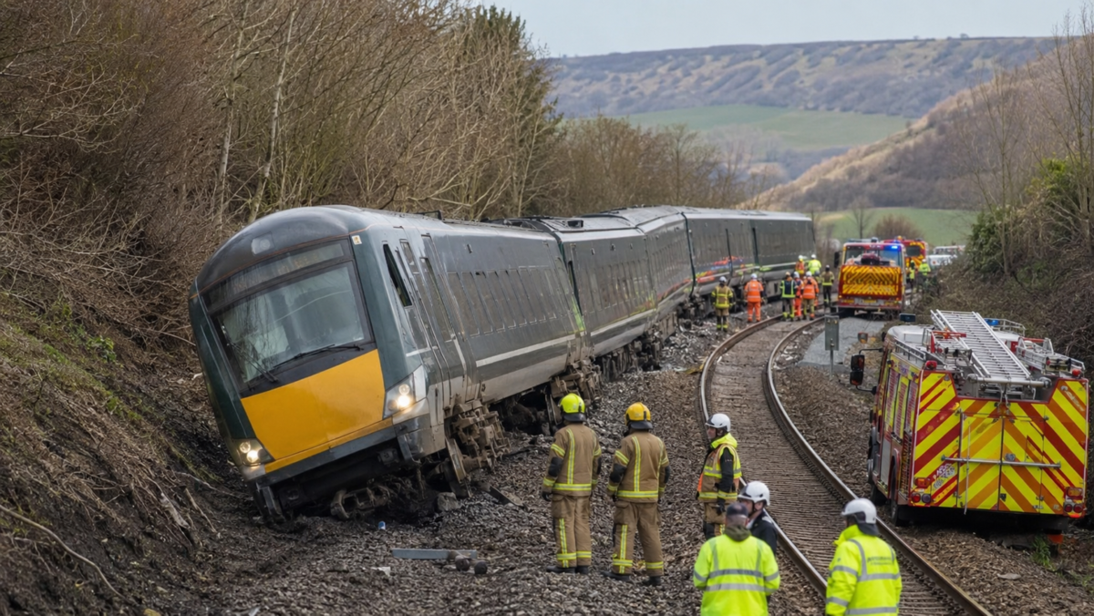 Gran Bretagna, tre deragliamenti in meno di due giorni: due feriti gravi e disagi sulle linee ferroviarie Gran Bretagna, tre deragliamenti in meno di due giorni: due feriti gravi e disagi sulle linee ferroviarie