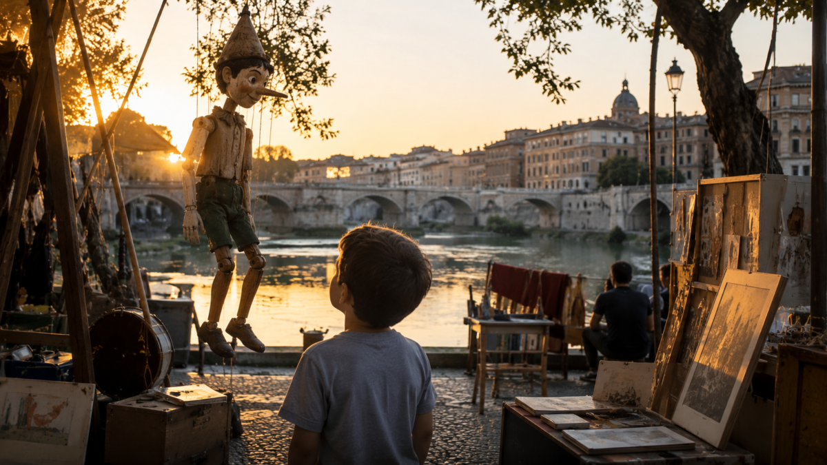 “Di là del fiume”, Roma riscopre Pinocchio e quella voglia di tornare bambini “Di là del fiume”, Roma riscopre Pinocchio e quella voglia di tornare bambini