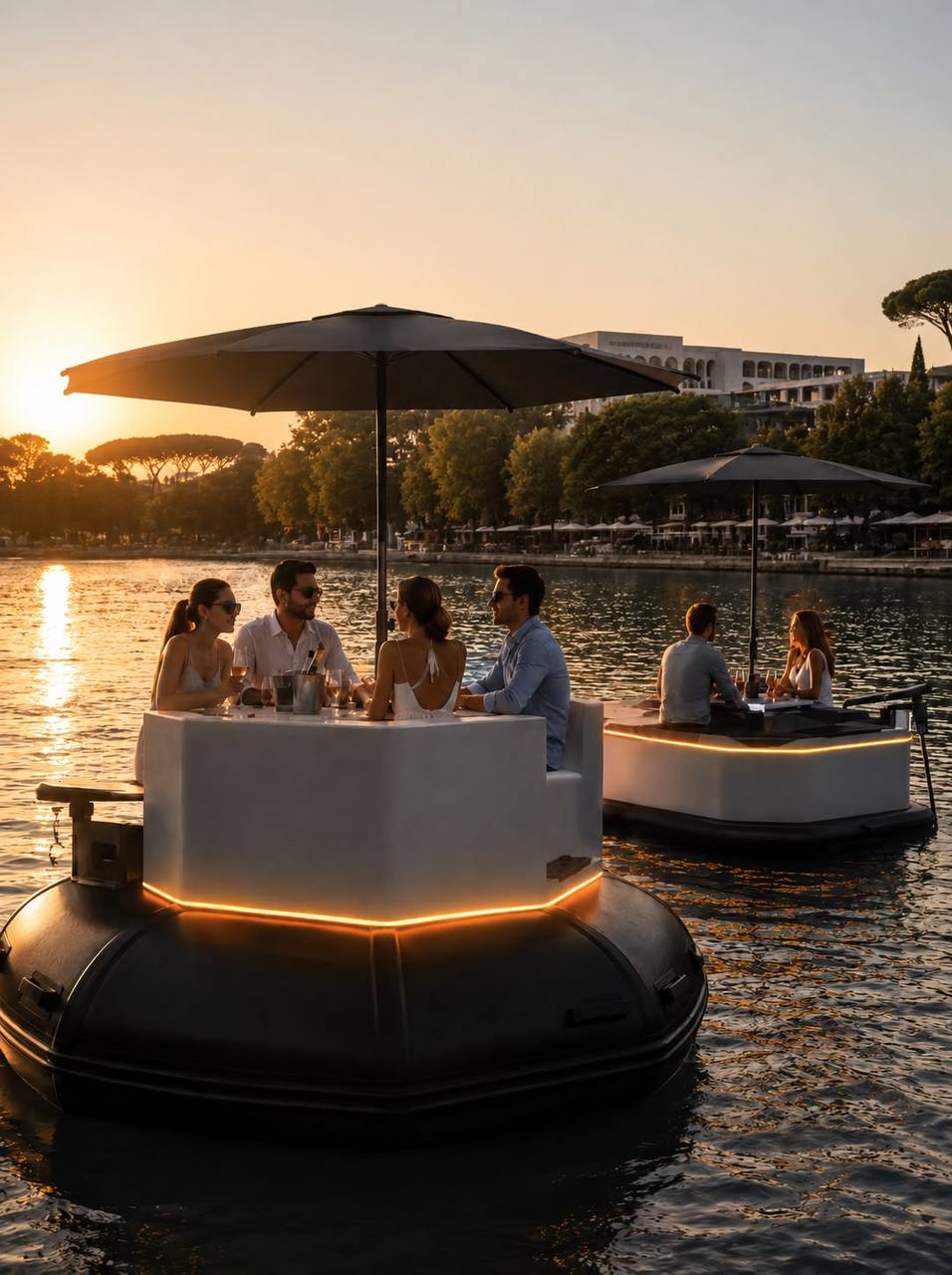 Le vacanze sono no-stop al Laghetto dell’Eur, tutti a bordo per l’aperitivo Le vacanze sono no-stop al Laghetto dell’Eur, tutti a bordo per l’aperitivo