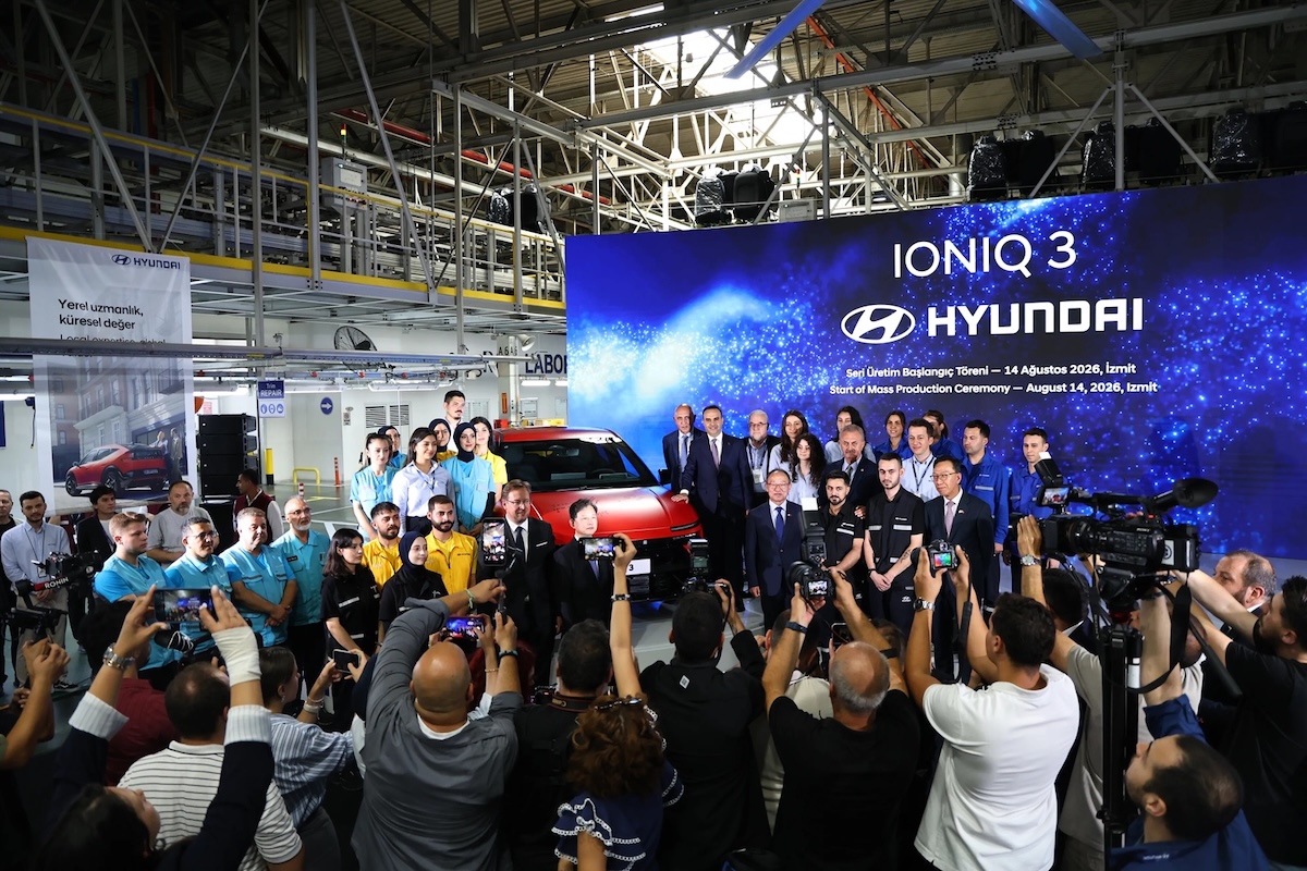 Hyundai IONIQ 3: produzione avviata in Turchia a İzmit Hyundai IONIQ 3: produzione avviata in Turchia a İzmit