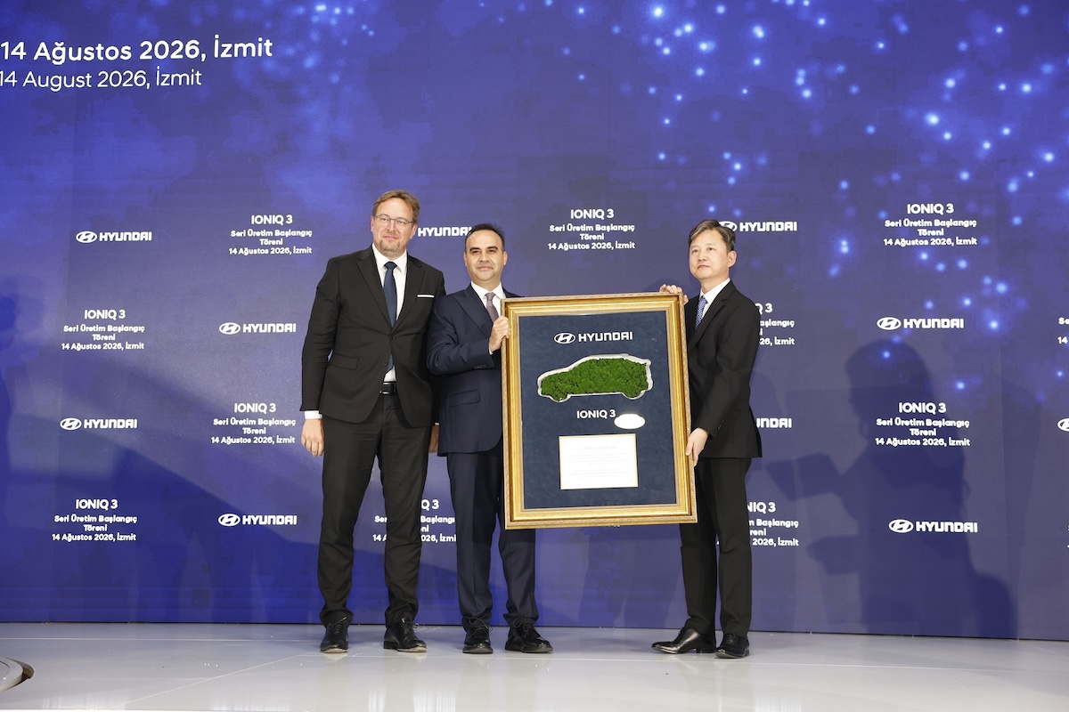 Hyundai IONIQ 3: produzione avviata in Turchia a İzmit Hyundai IONIQ 3: produzione avviata in Turchia a İzmit
