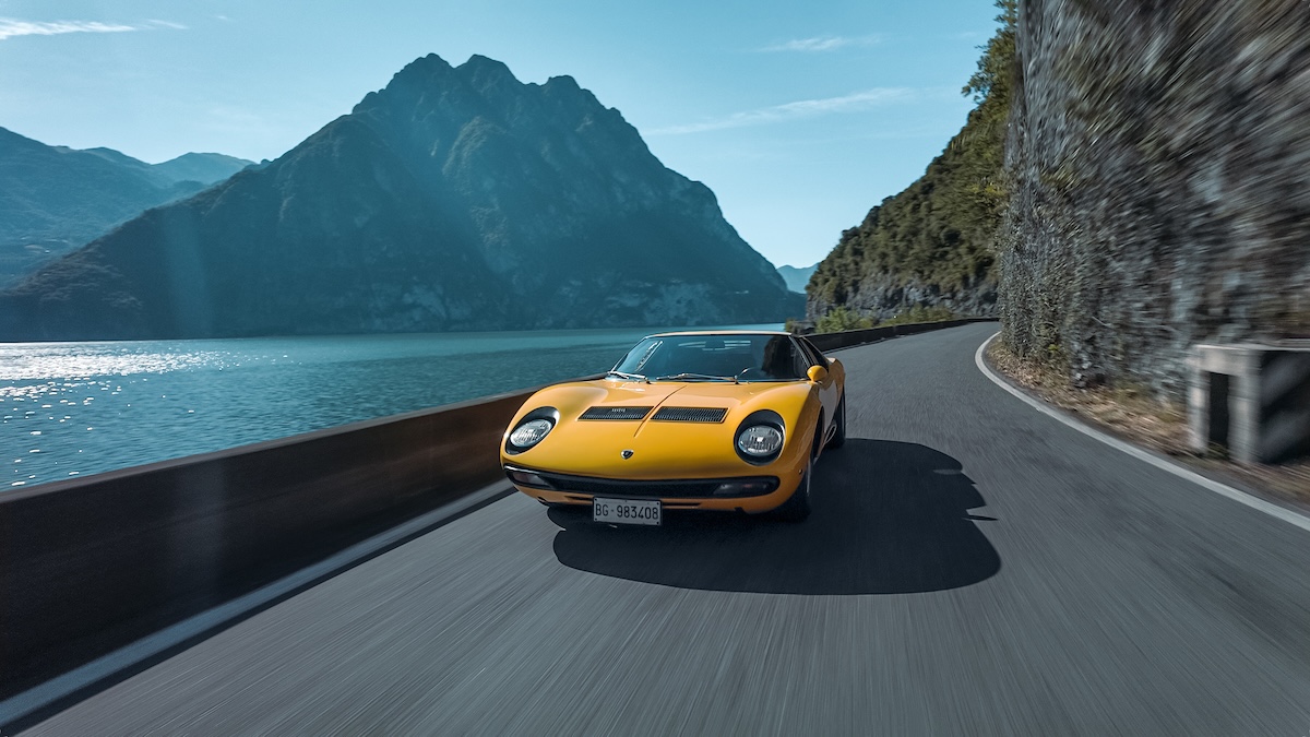 Miura SV e Nespoli: Lamborghini guarda allo spazio Miura SV e Nespoli: Lamborghini guarda allo spazio