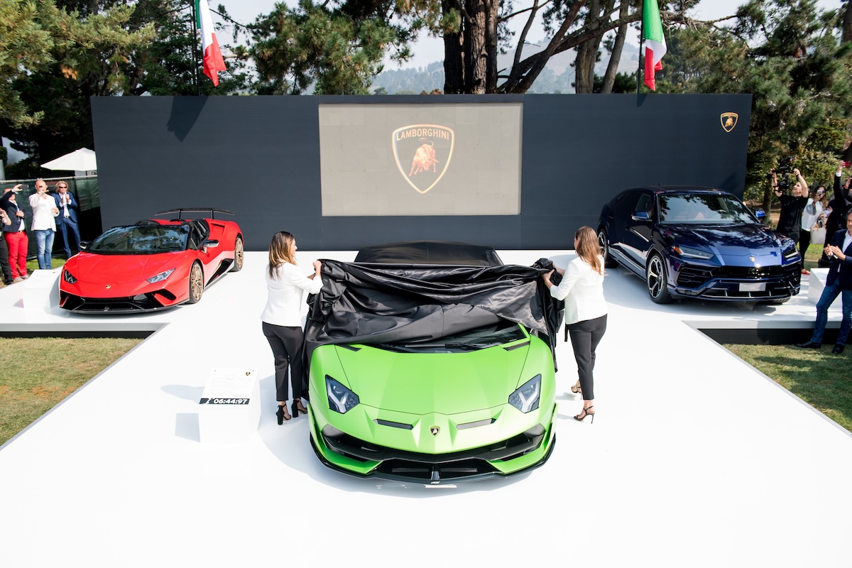 Lamborghini, Monterey diventa il palcoscenico della nuova era Lamborghini, Monterey diventa il palcoscenico della nuova era