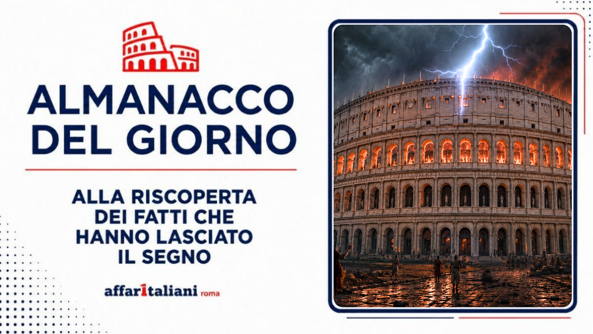 23 agosto 217, il Colosseo va a fuoco: un fulmine devasta il simbolo della Roma imperiale 23 agosto 217, il Colosseo va a fuoco: un fulmine devasta il simbolo della Roma imperiale