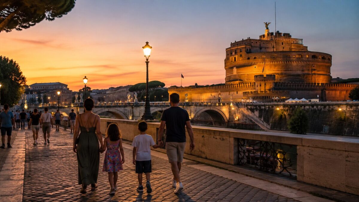 Galleria foto 'Quando cala il Sole, Roma si accende: cinque idee per una serata in famiglia tra circo, natura e cielo stellato' - foto 1