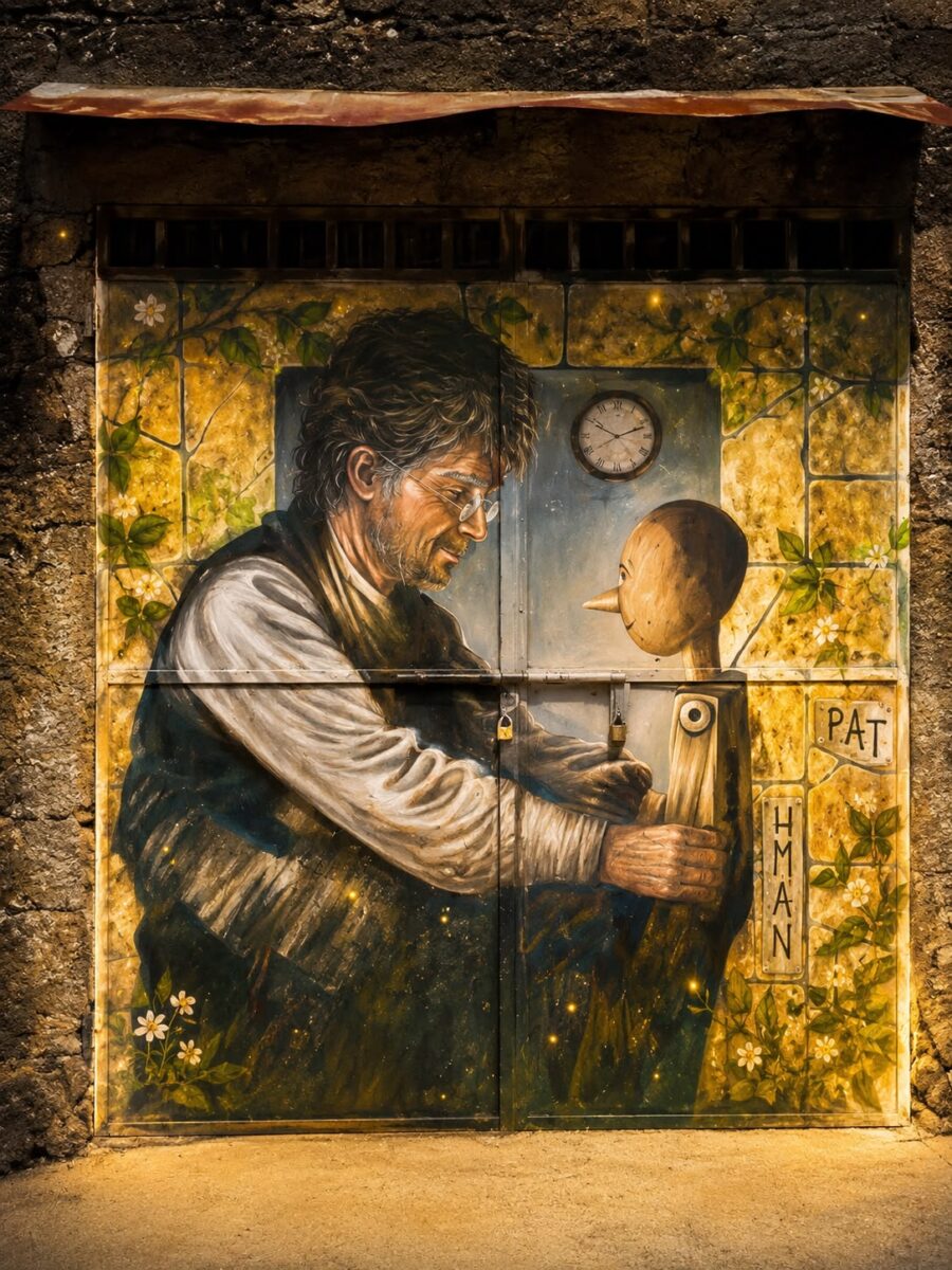 A Farnese si torna bambini sul set di “Pinocchio” di Comencini, ricordando Nino Manfredi e Gina Lollobrigida 