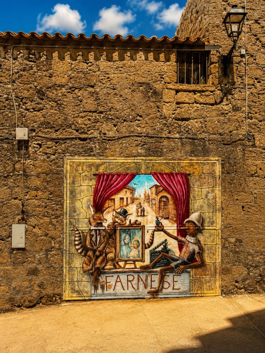 A Farnese si torna bambini sul set di “Pinocchio” di Comencini, ricordando Nino Manfredi e Gina Lollobrigida 