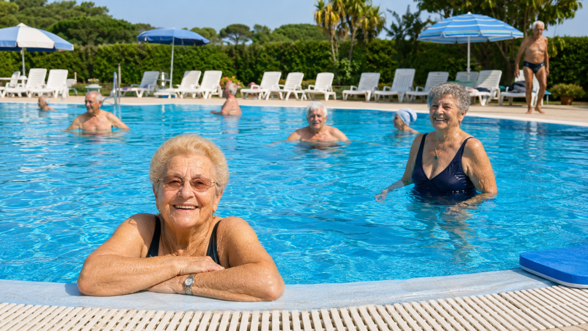 Fuga dal caldo a costo zero ma solo se sei over 70: piscine gratis fino a fine agosto Fuga dal caldo a costo zero ma solo se sei over 70: piscine gratis fino a fine agosto