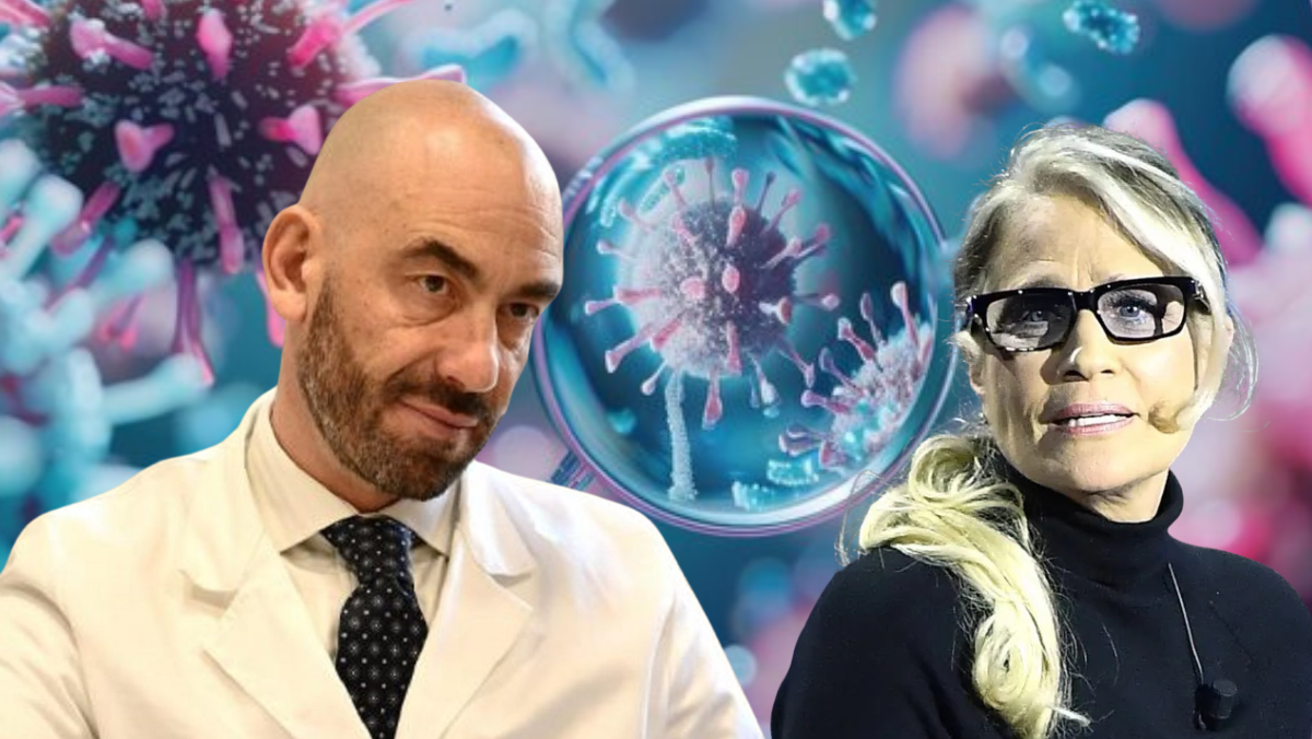 Professor Bassetti VS Heather Parisi: da “Cicale” al camice bianco, la virologia diventa un varietà Professor Bassetti VS Heather Parisi: da “Cicale” al camice bianco, la virologia diventa un varietà