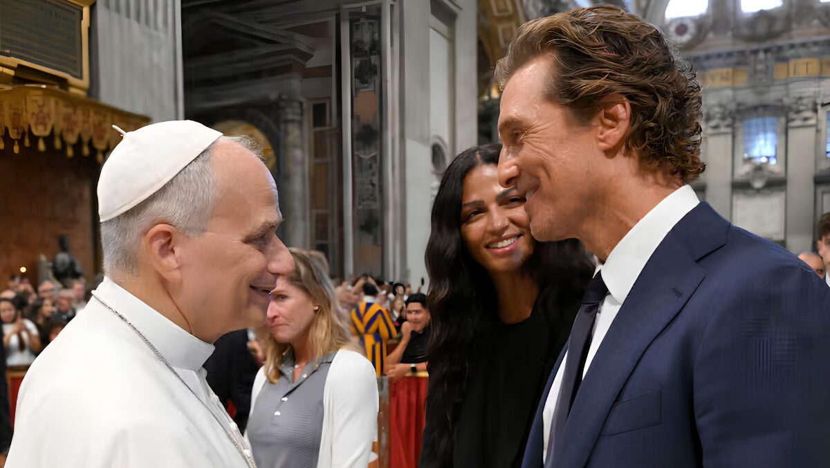 Matthew McConaughey incontra Papa Leone XIV: in Vaticano anche la fede ha il suo red carpet Matthew McConaughey incontra Papa Leone XIV: in Vaticano anche la fede ha il suo red carpet