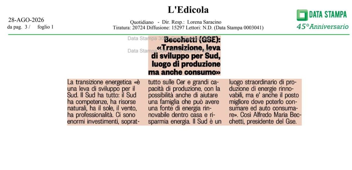 Galleria foto 'La Piazza 2026, tutti i giornali ne parlano. Dal Corriere a Repubblica fino a La Stampa. Salvini sceglie Affaritaliani per la “bomba” sugli extraprofitti' - foto 1