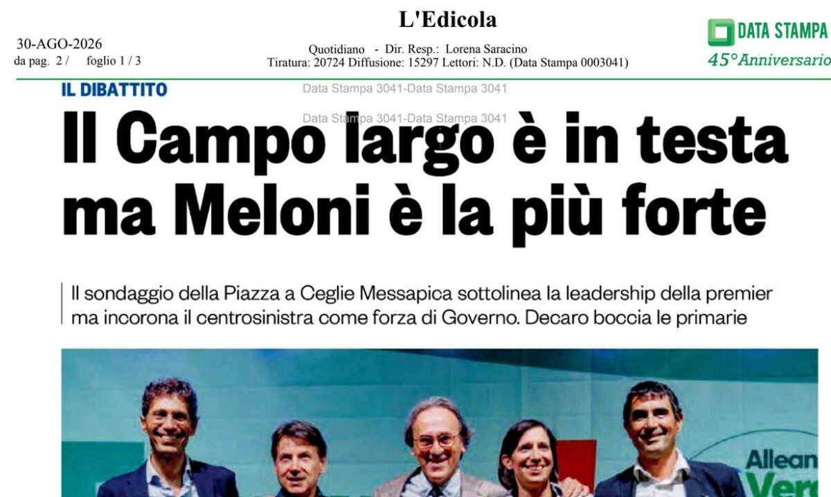 La Piazza 2026, Vannacci sceglie Affaritaliani per lanciare la sfida alla “destra sbiadita”. La notizia rimbalza su tutti i giornali La Piazza 2026, Vannacci sceglie Affaritaliani per lanciare la sfida alla “destra sbiadita”. La notizia rimbalza su tutti i giornali
