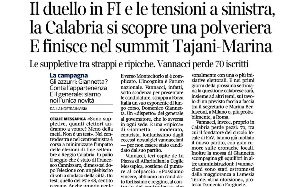 La Piazza 2026, Vannacci sceglie Affaritaliani per lanciare la sfida alla “destra sbiadita”. La notizia rimbalza su tutti i giornali La Piazza 2026, Vannacci sceglie Affaritaliani per lanciare la sfida alla “destra sbiadita”. La notizia rimbalza su tutti i giornali