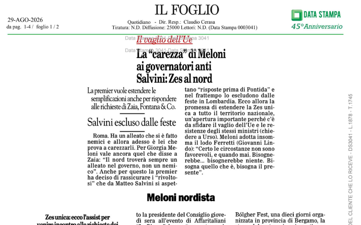 La Piazza fa notizia, dal Foglio al Mattino: la kermesse di Affaritaliani sui principali quotidiani