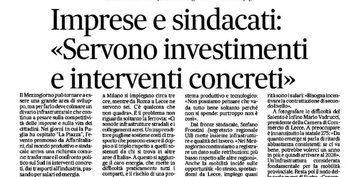 La Piazza 2026, tutti ne parlano. Il dibattito dal palco di Affaritaliani si sposta sui quotidiani. I temi della kermesse impazzano sui giornali La Piazza 2026, tutti ne parlano. Il dibattito dal palco di Affaritaliani si sposta sui quotidiani. I temi della kermesse impazzano sui giornali