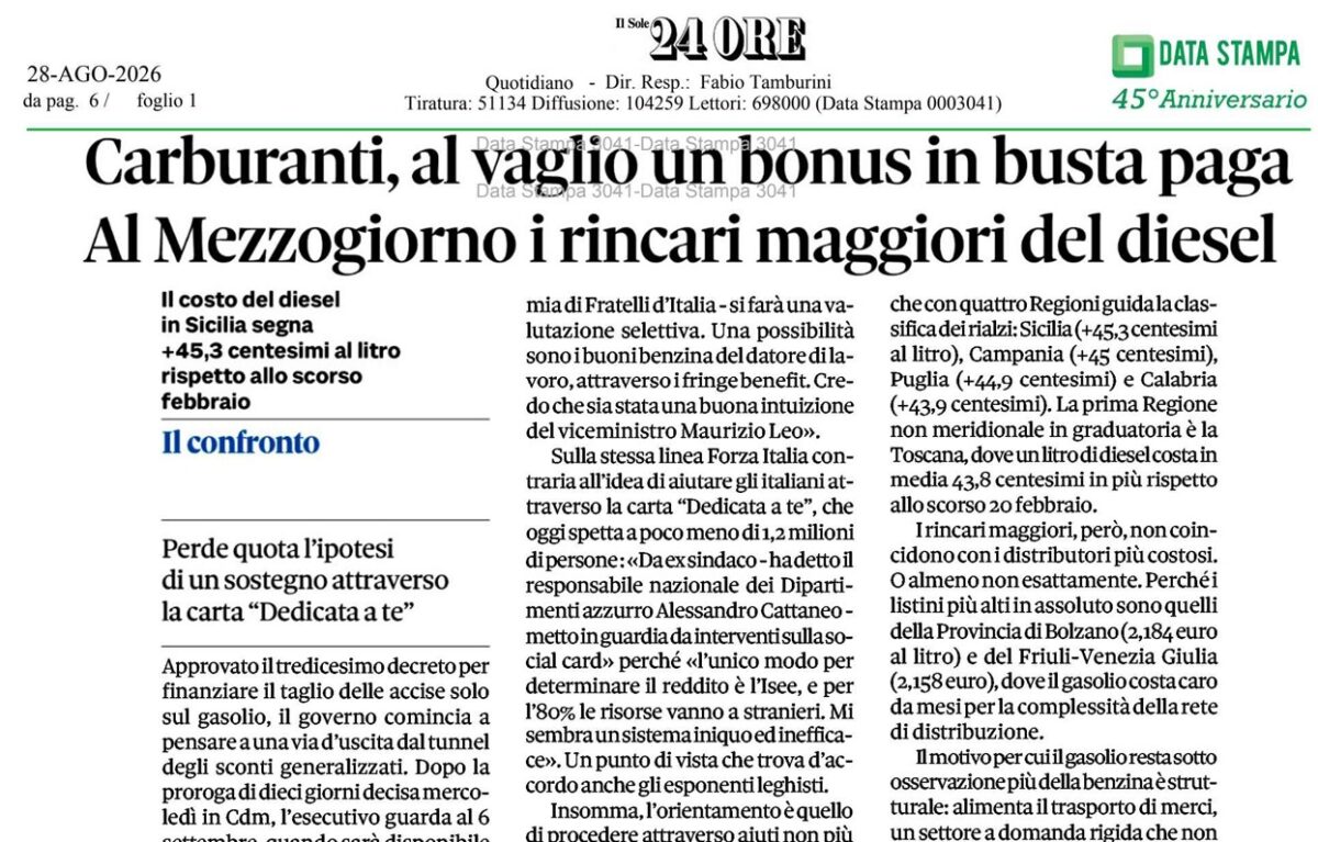 Galleria foto 'La Piazza 2026, tutti i giornali ne parlano. Dal Corriere a Repubblica fino a La Stampa. Salvini sceglie Affaritaliani per la “bomba” sugli extraprofitti' - foto 3
