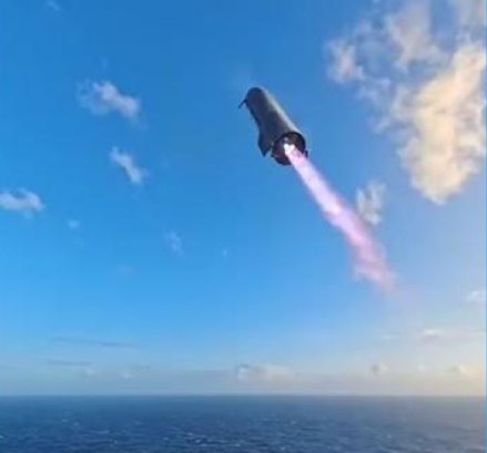 SpaceX pubblica le immagini del primo atterraggio morbido “Starship”- VIDEO