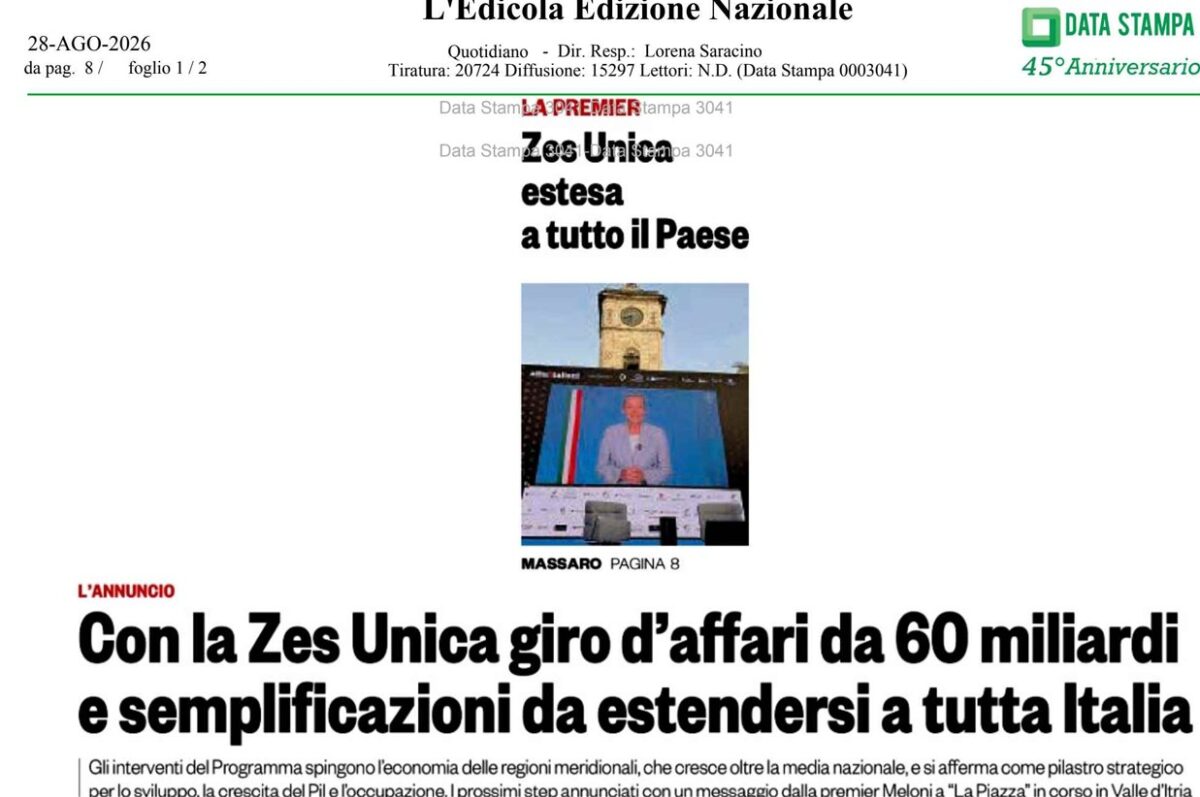 Galleria foto 'La Piazza 2026, tutti i giornali ne parlano. Dal Corriere a Repubblica fino a La Stampa. Salvini sceglie Affaritaliani per la “bomba” sugli extraprofitti' - foto 2